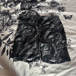 VS PINK marble biker shorts